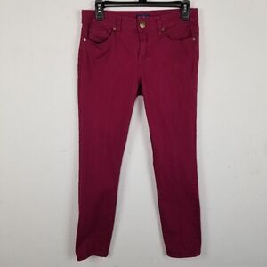 Red Camel 5-Pocket Plum‎ Colored Skinny Jeans